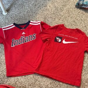 Cleveland Indians / Guardians Tee Set